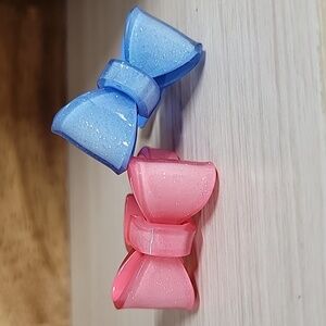 SHIMMER BOW CUFF RING, CHOICE OF COLOR